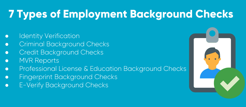 background checks and employment screening