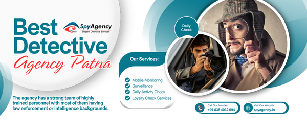 Spy Agency is the Best Detective Agency in Patna that provides a combination of competence and trust along with secrecy.