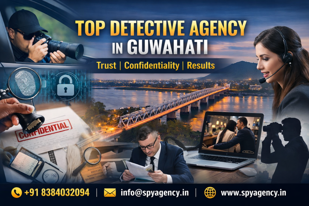 Spy Agency India has built a strong reputation for delivering accurate evidence, discreet operations, and professional investigative solutions across Guwahati and Assam.