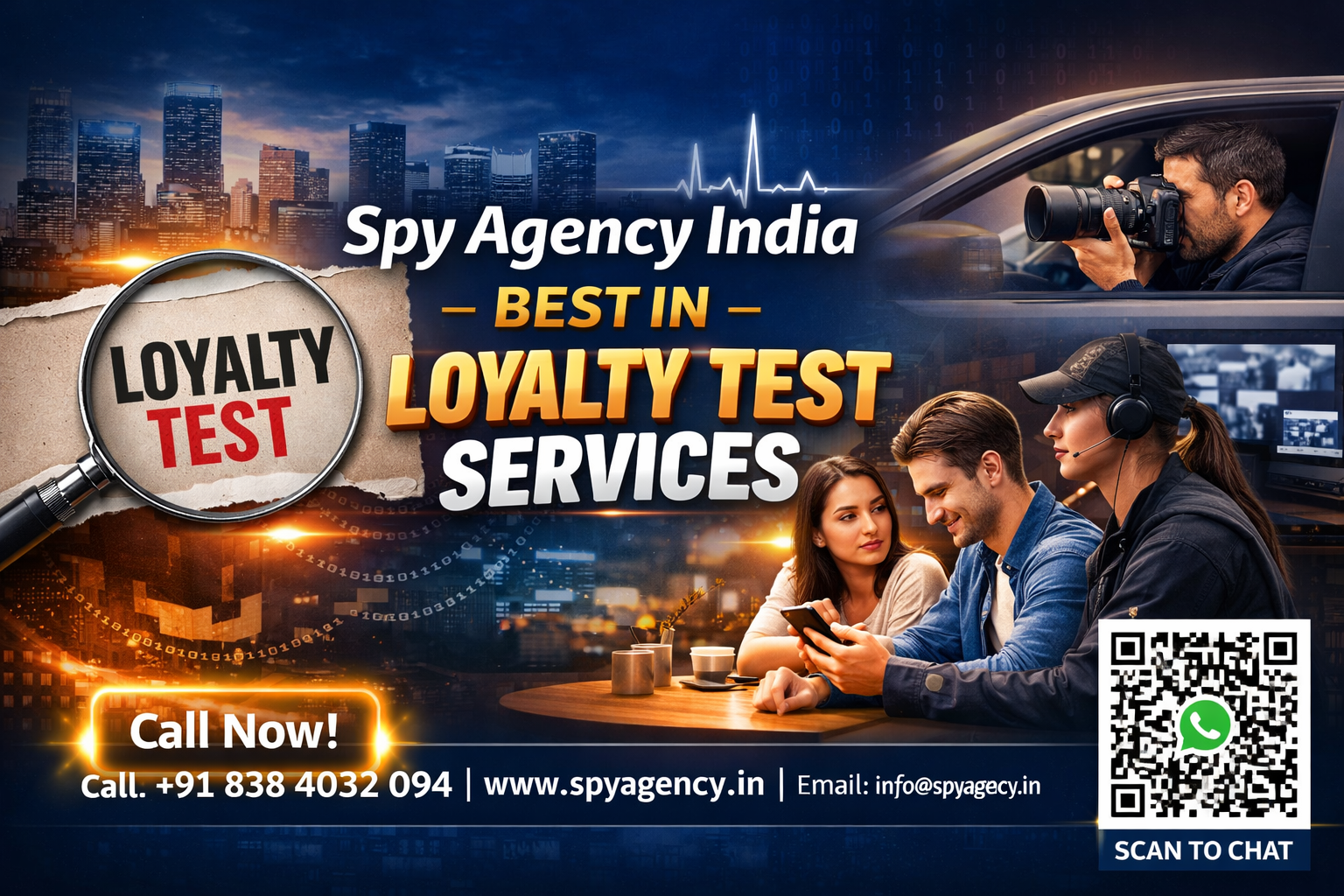 Why Spy Agency India is the Best for Loyalty Test Services in India