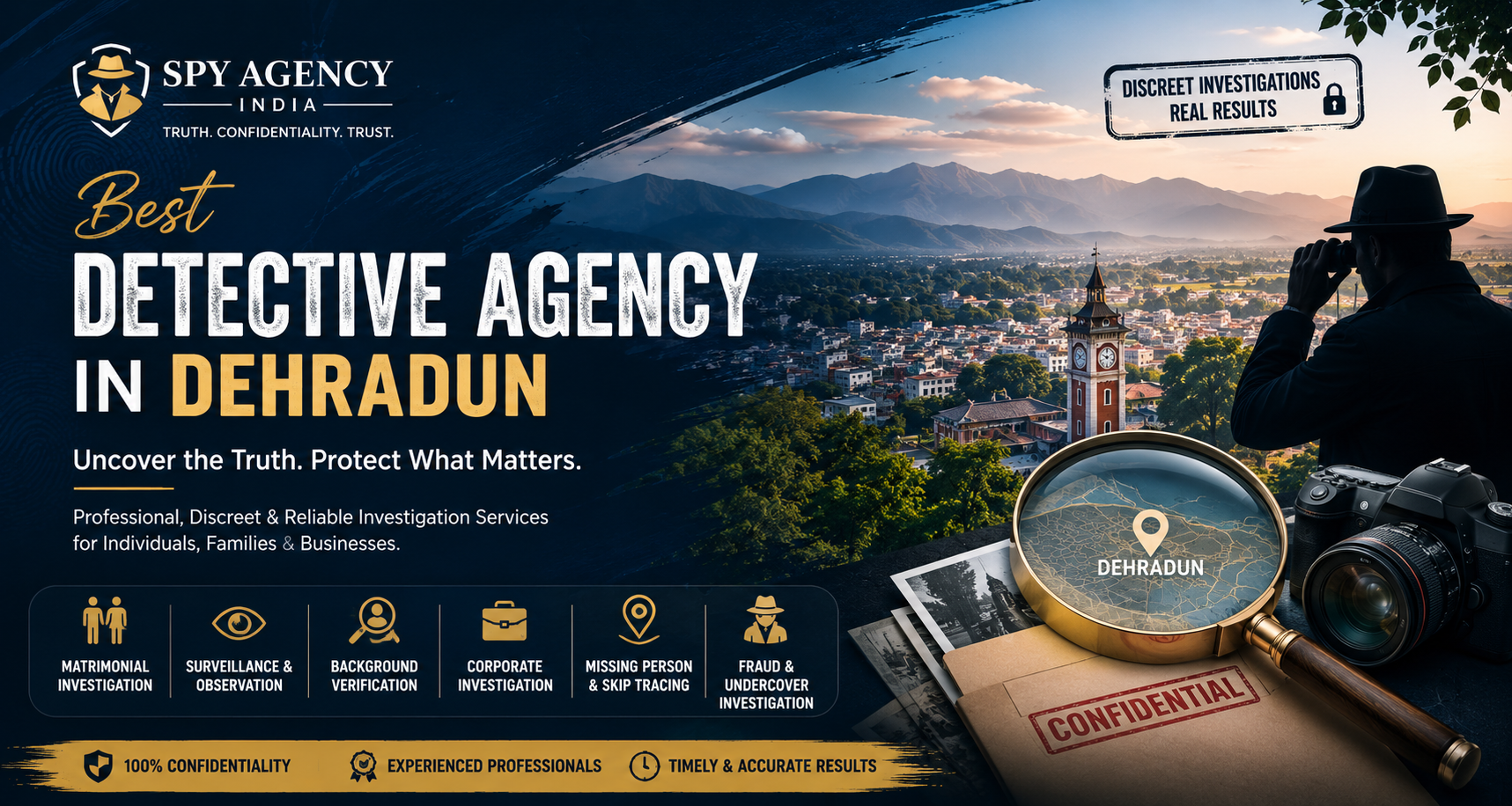 Best Detective Agency in Dehradun – Confidential & Professional Investigation Services